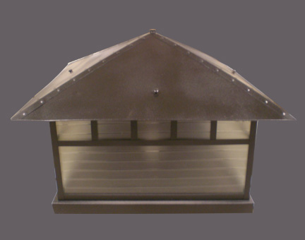 Mission Arts and Crafts Column and Pier Mount 20-CM